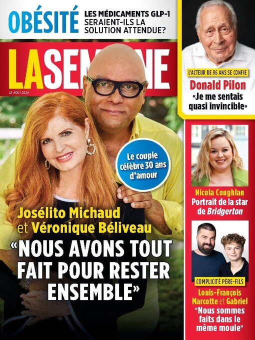 Title details for La Semaine by TVA Publications Inc. - Available